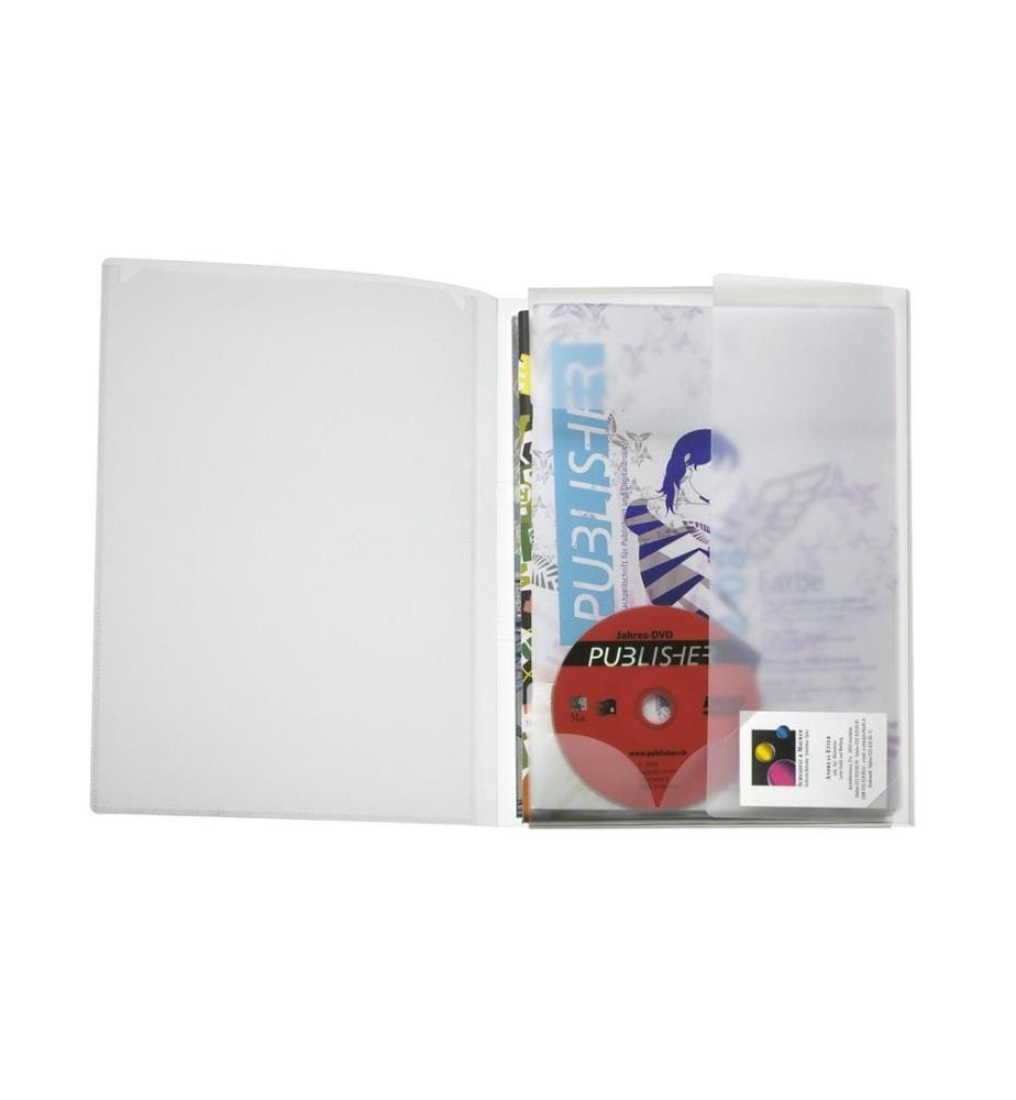 KOLMA - Einlagemappe Vario A4 KOLMA -Flex XL Transparent