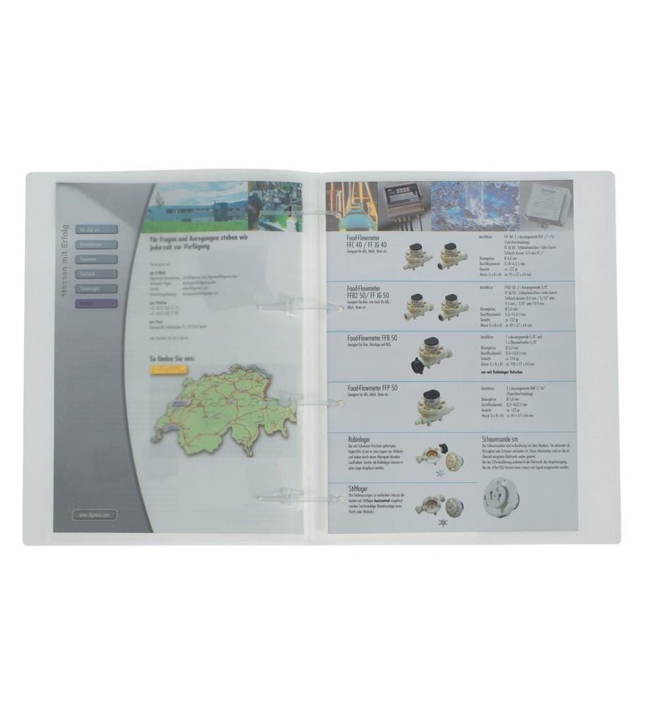 KOLMA - Classeur à levier Vario A4 XL KOLMA -Flex Transparent