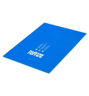 KOLMA - Fiche de bloc-notes NOTES A4 Bleu, 50 feuilles