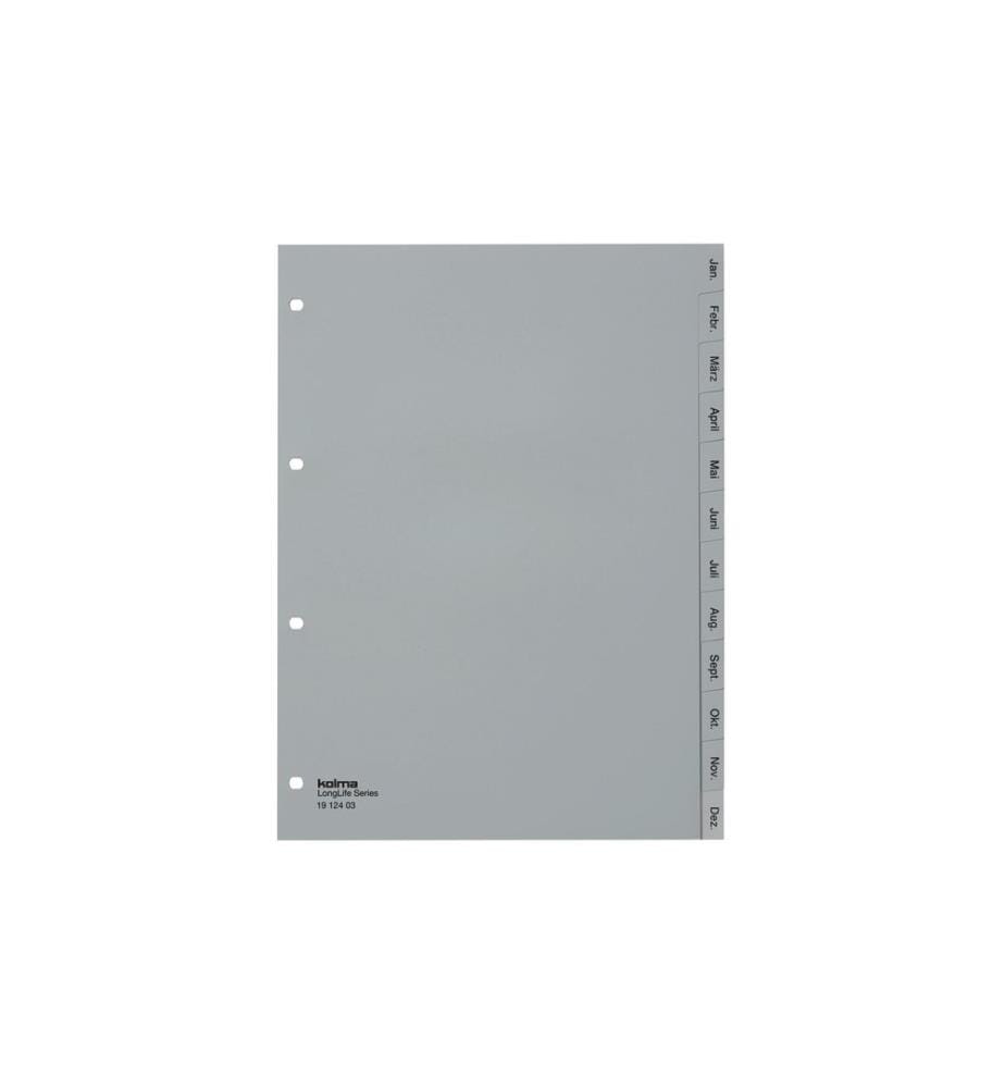 KOLMA - Register A4 LongLife Jan-Dez (de)
