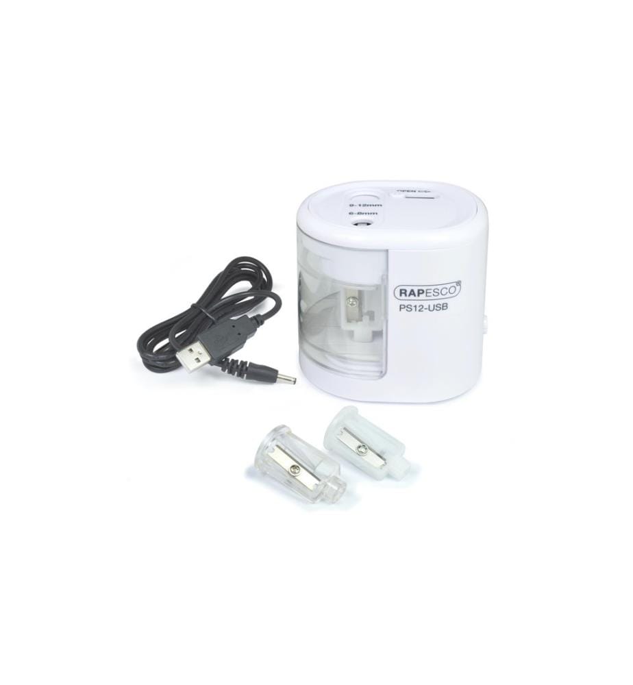 Taille-crayon électrique Rapesco Blanc