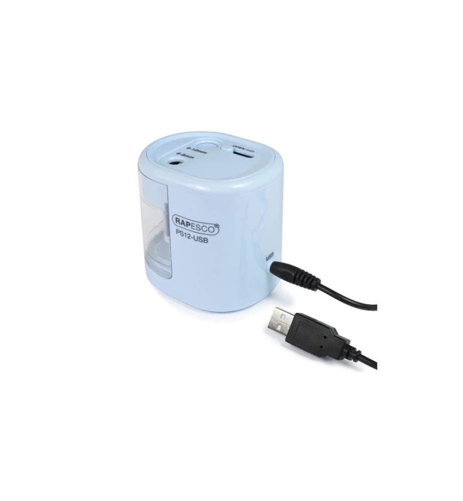 Taille-crayon électrique Rapesco Bleu clair