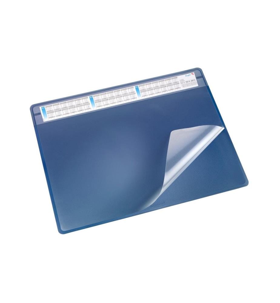 Tapis de bureau Läufer Durella Soft 65 x 50 cm, bleu