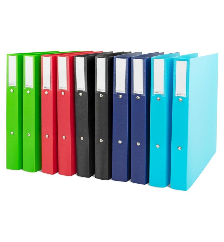 Classeurs Rapesco Eco GRS 40 cm, 10 pièces, Assortis