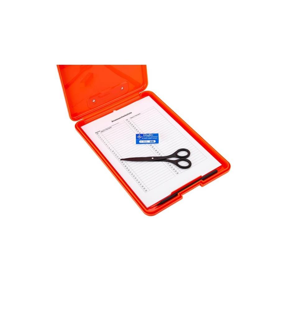Läufer Porte-documents Slim Mate Safety Orange, 1 pièce