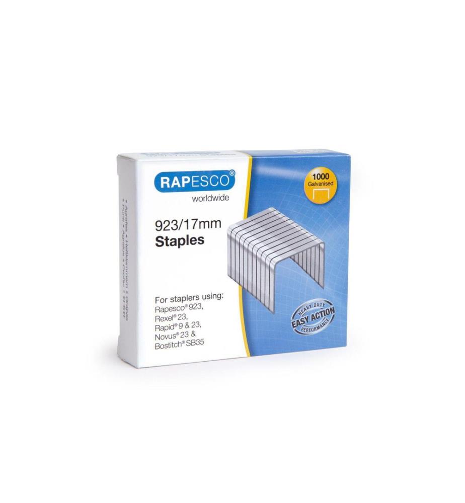 Rapesco Agrafe 923/17 mm 1000 pièces