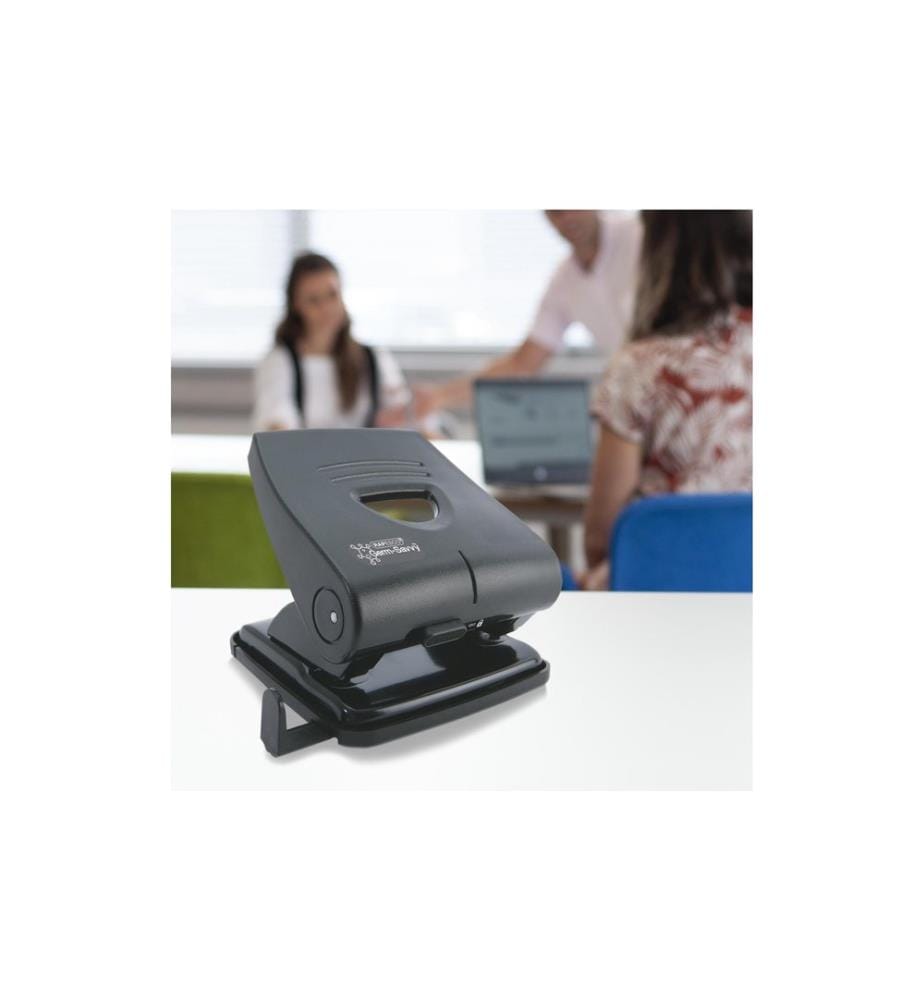 Rapesco Perforateur Germ-Savvy 827-P 30 feuilles, Noir