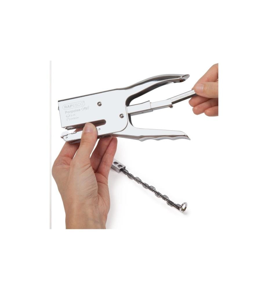 Rapesco agrafeuse Germ-Savvy One 45 feuilles, Chrome