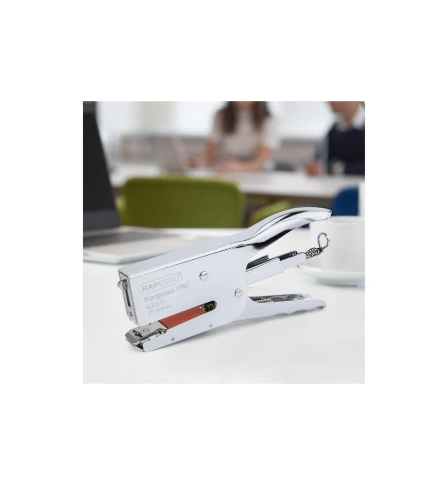 Rapesco agrafeuse Germ-Savvy One 45 feuilles, Chrome