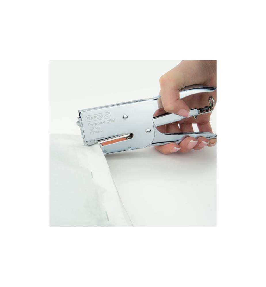 Rapesco agrafeuse Germ-Savvy One 45 feuilles, Chrome