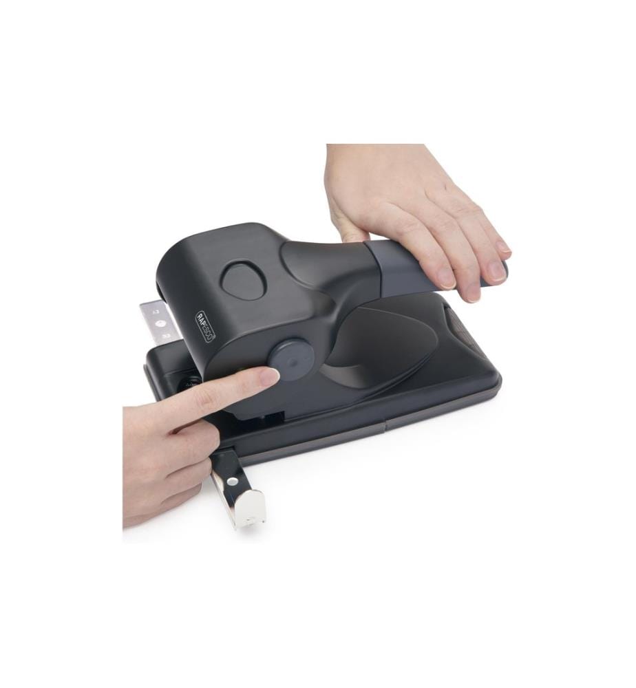 Rapesco Perforatrice ALU 65 65 feuilles, Noir