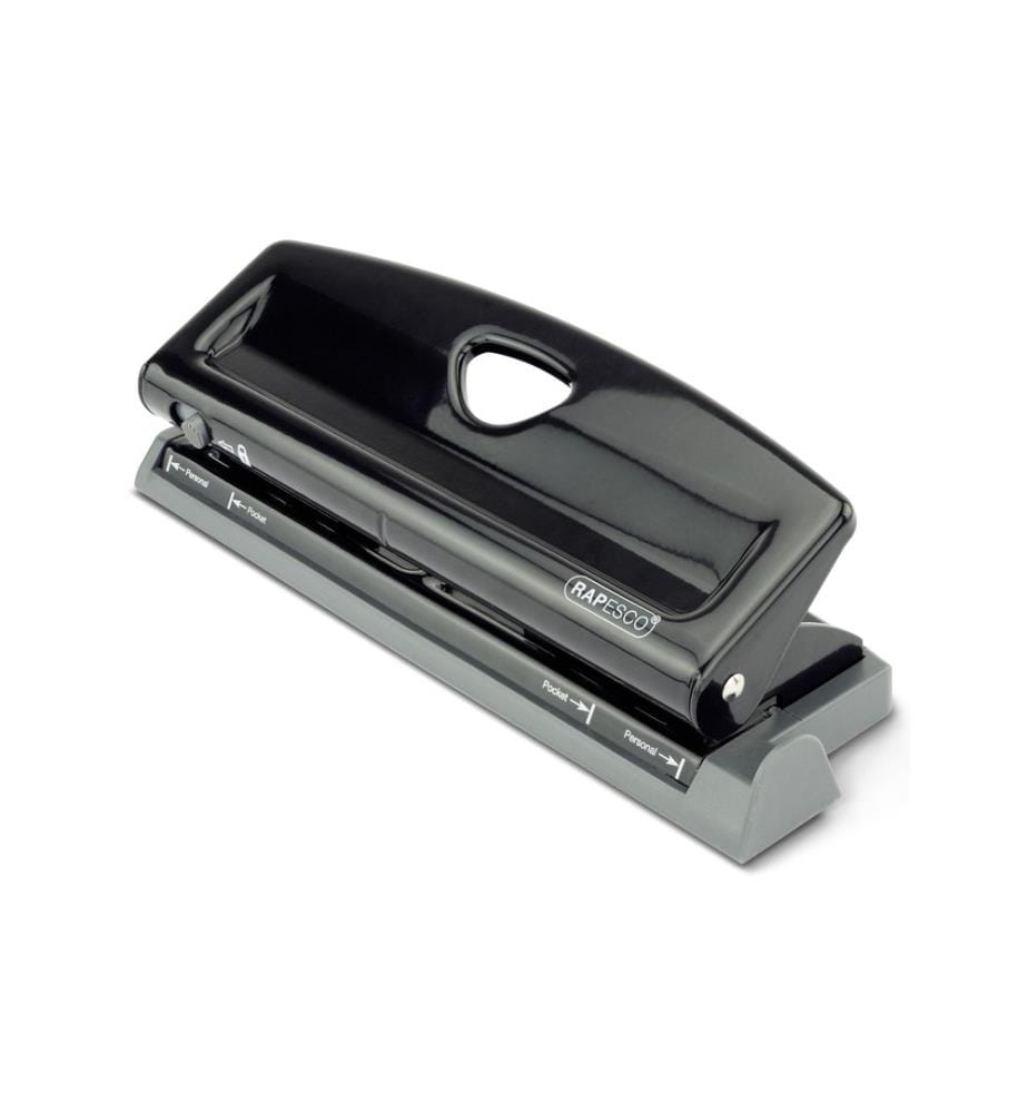 Rapesco Perforateur 1725 9 feuilles, Noir