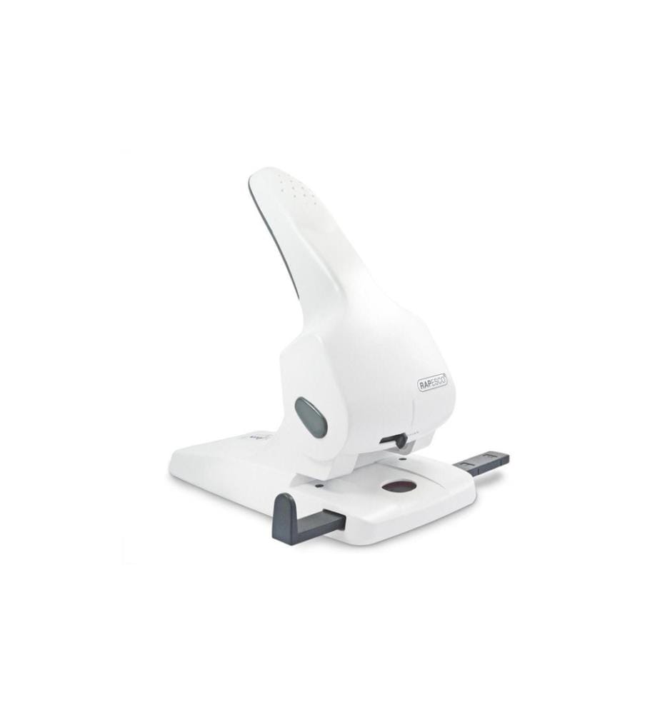 Rapesco Perforateur Zero-65 65 feuilles, Blanc