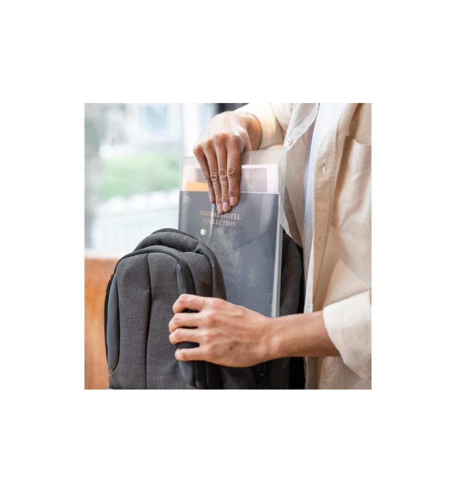 Rapesco pochette de documents Eco GRS A4+ transparente, 5 pièces