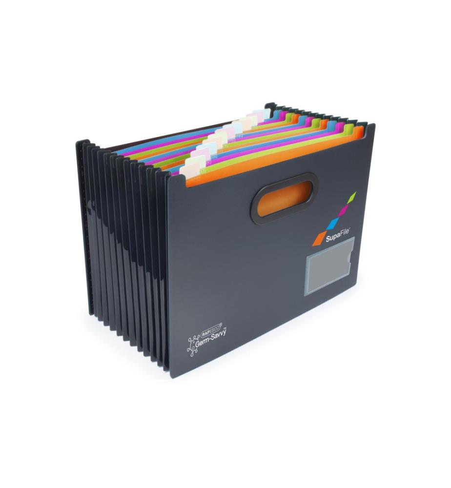 Rapesco Dokumentenmappe Germ-Savvy A4, Mehrfarbig