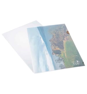 Rapesco Pochette transparente Eco Transparent, 25 pièces