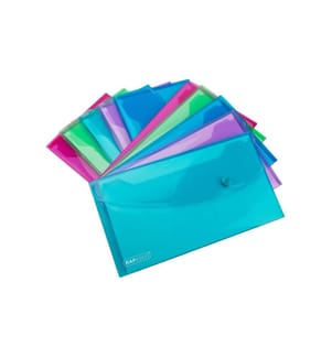 Rapesco Chemise de documents Eco GRS DIN Assortie, 10 pièces