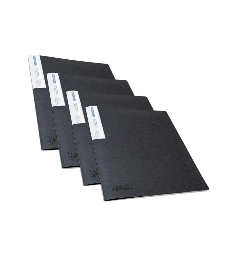 Rapesco pochette de présentation Germ-Savvy A4 noir