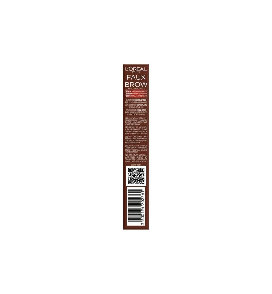 L'Oréal Paris - Crayon à sourcils Infaillible Faux Brow Brunette