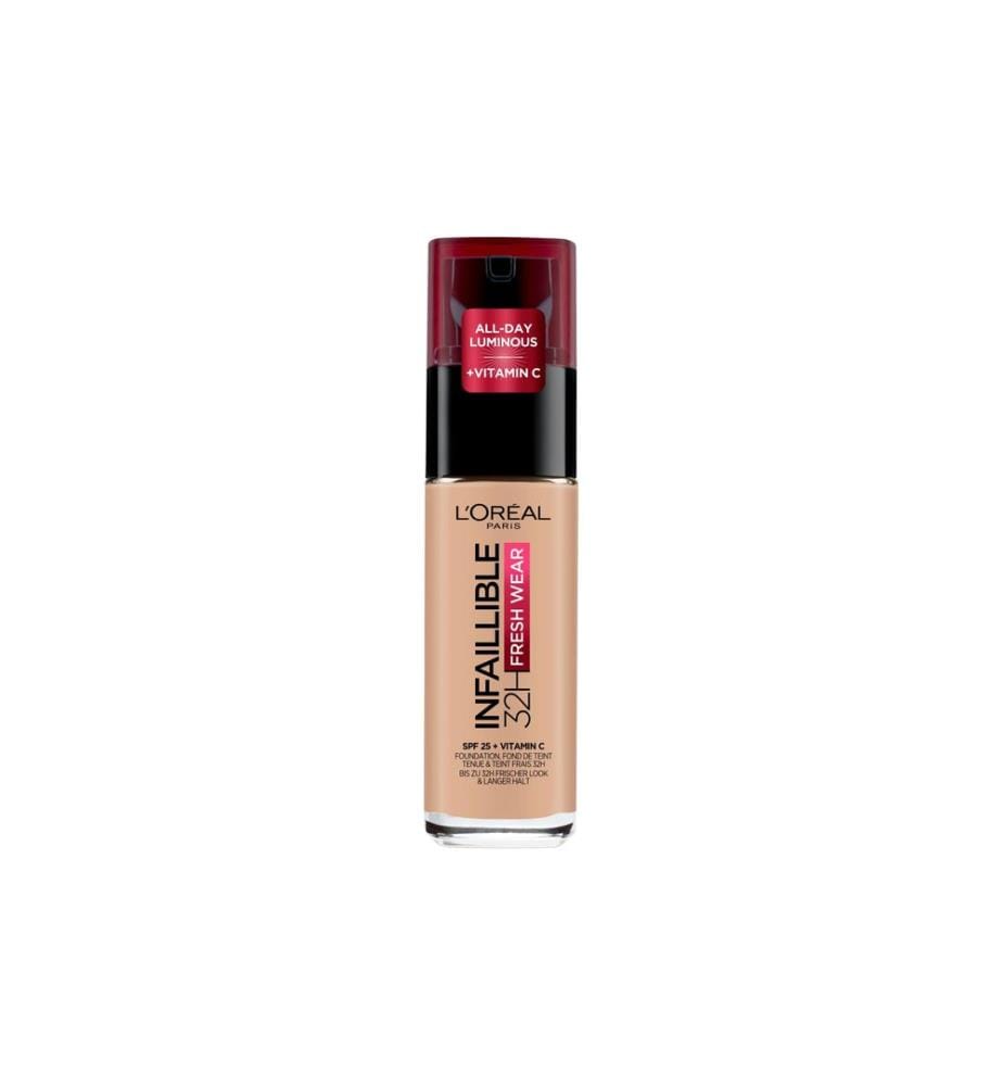 L'Oréal Paris - Foundation Infaillible 32H 145 Rose beige