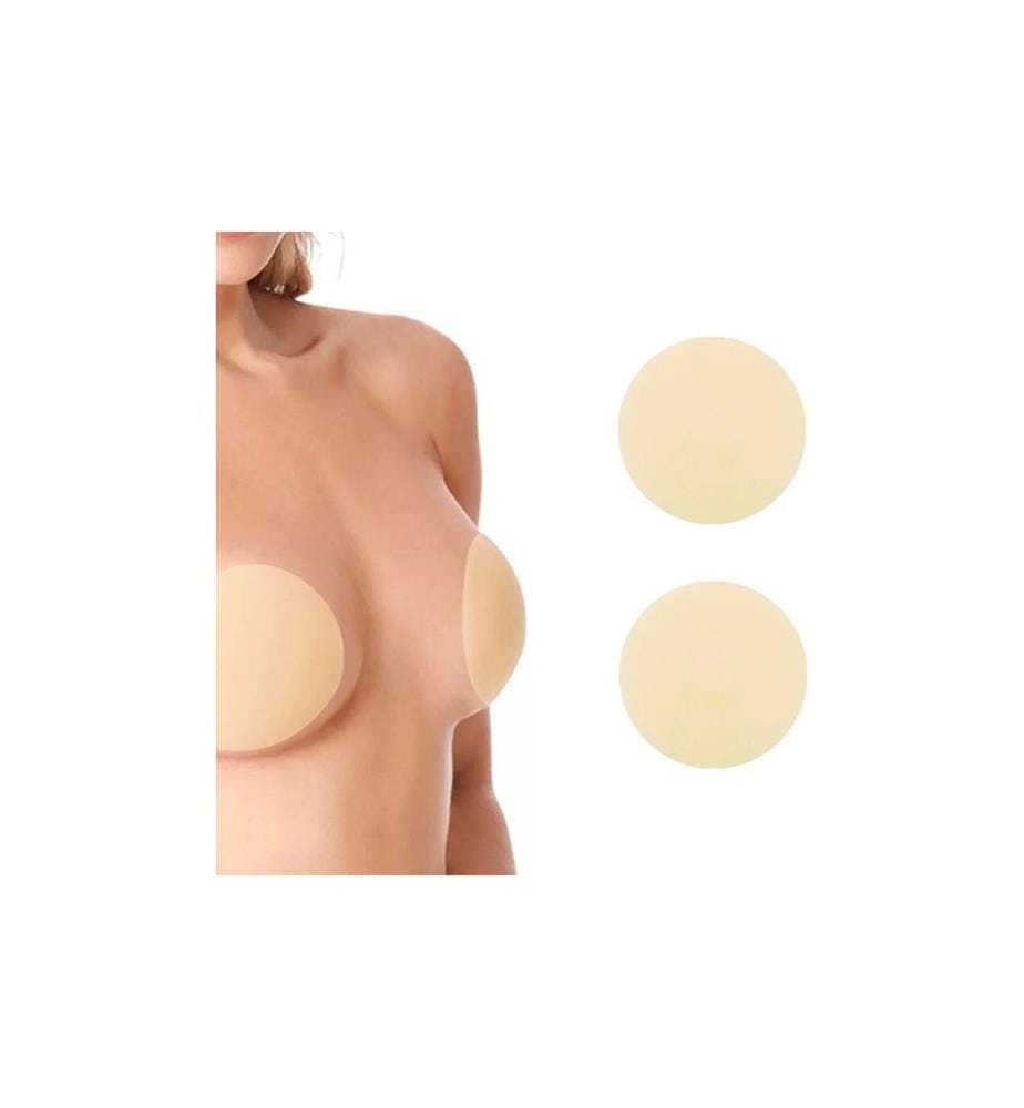 Madame Secret - Cache-tétons beige clair 2 paires