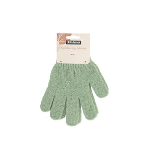 Trisa Accessoires - Peelinghandschuhe grün