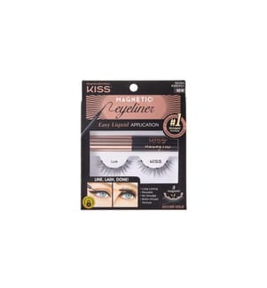 Kiss - Faux cils Kiss - Magnetic Eyeliner & Lash Kit 2 Pièce/s