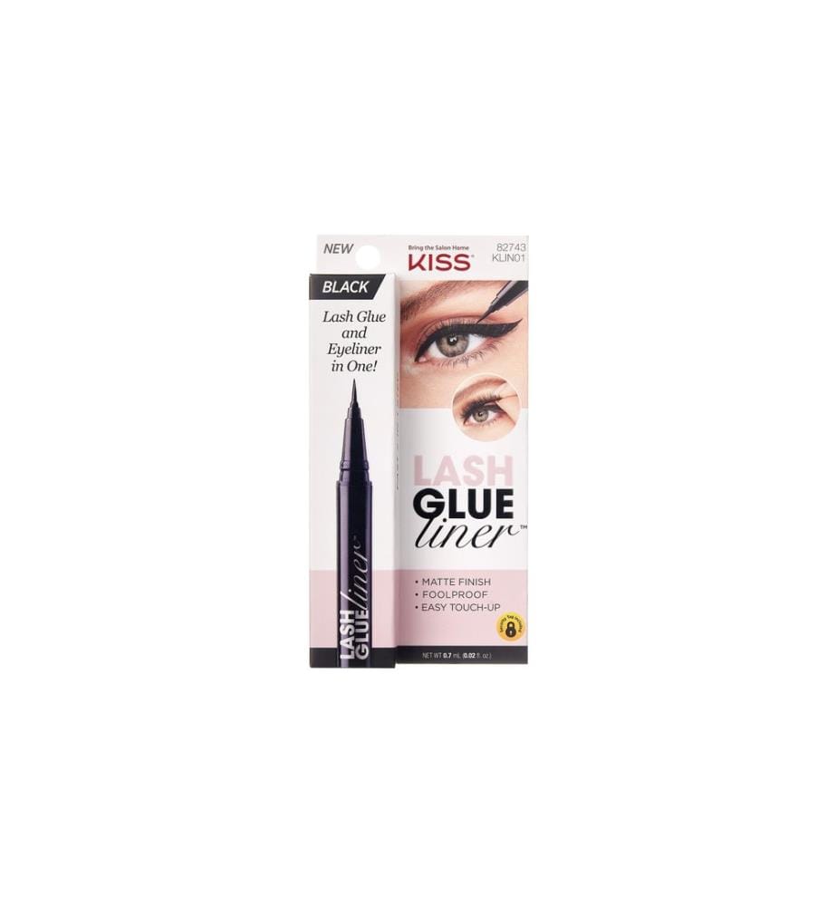 Kiss - Colle à cils Lash GlueLiner Black Black