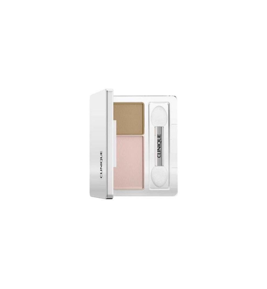 Clinique - All About Shadow Duo 17-Couleurs de coquillages rose / satin de chevreuil