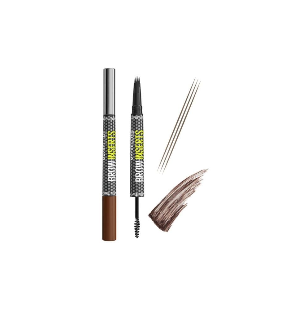 Maybelline - Augenbrauenstift Brow Inserts 4 Medium Brown