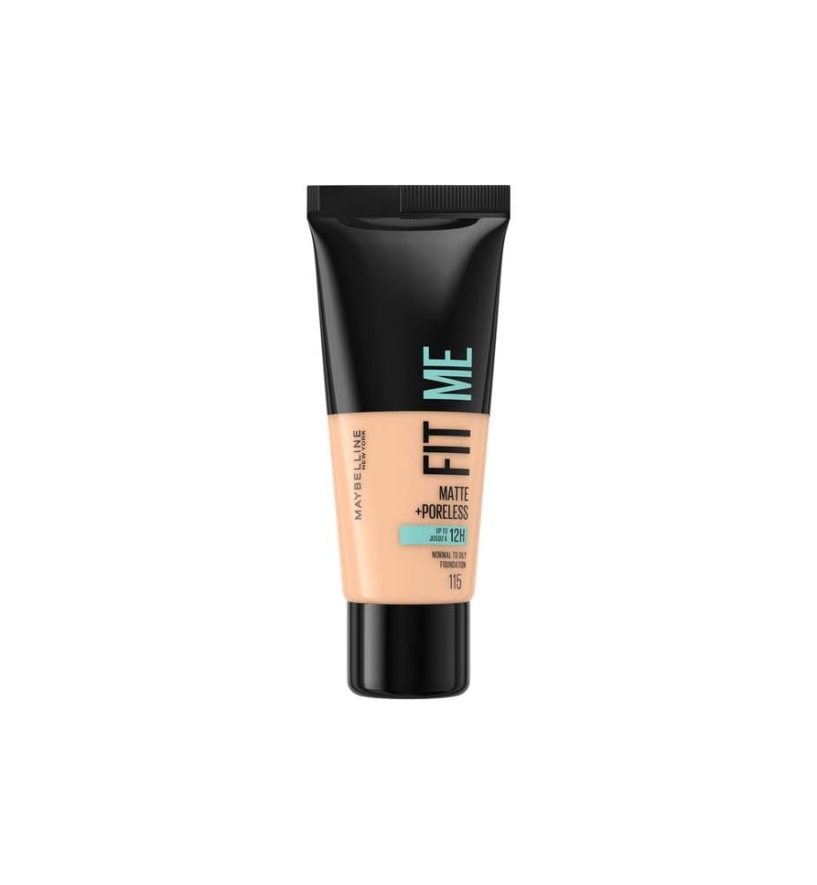 Maybelline - Fit Me! Matte + Poreless Fond De Teint Matifiant 115 Ivoire 115 Ivory