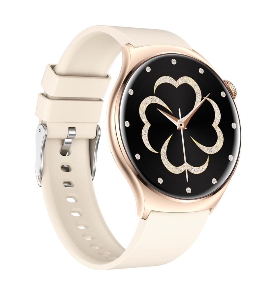 AMOLED Connected Watch Edition Amnésia - Silikonarmband Beige