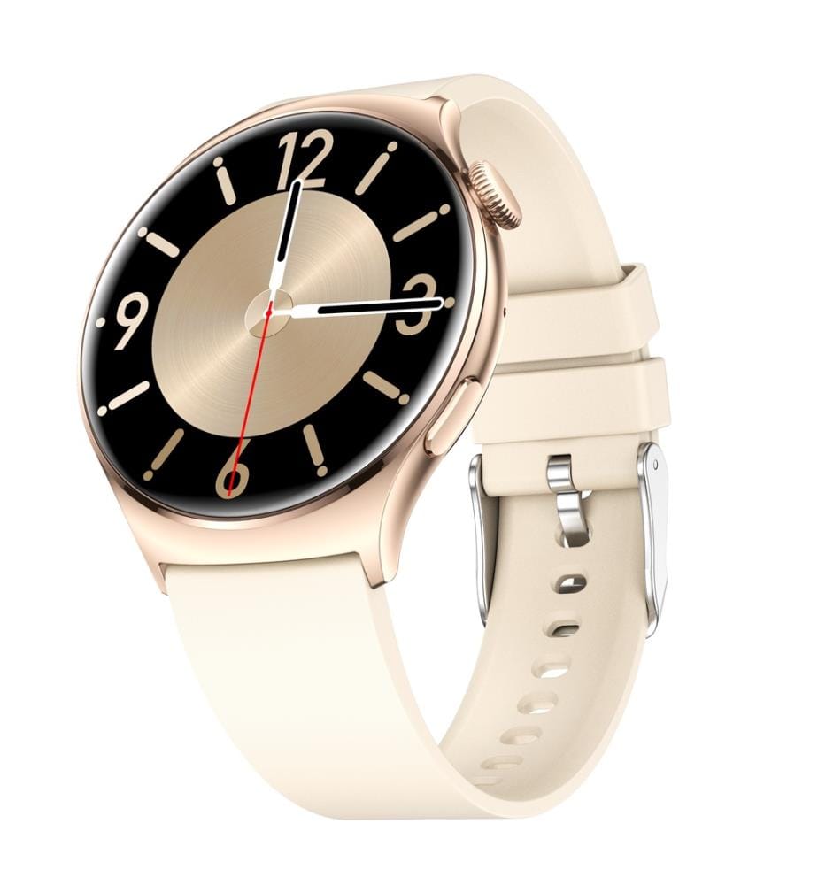 AMOLED Connected Watch Edition Amnésia - Silikonarmband Beige
