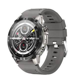Smartwatch Amoled Nasa GPS Ultra Pro Schermo con Cinturino in Silicone - Grigio