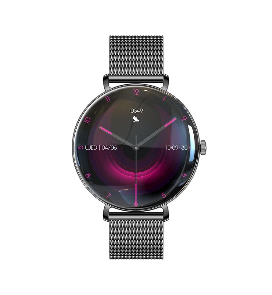 Orologio connesso AMOLED - Dolce Luna Edition con cinturino milanese - Nero