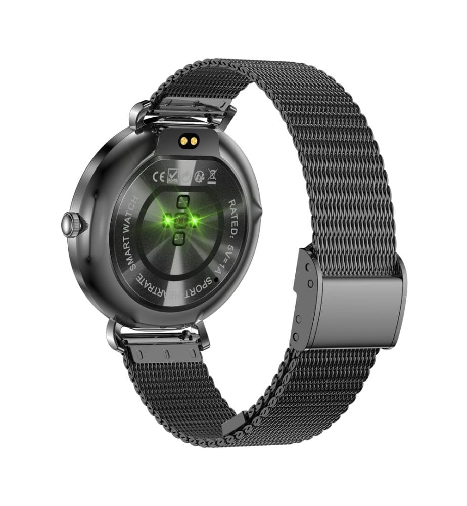 Orologio connesso AMOLED - Dolce Luna Edition con cinturino milanese - Nero