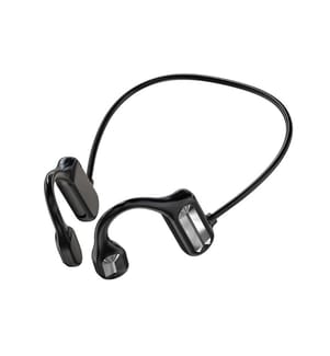 Cuffie a Conduzione Ossea Bluetooth 5.2 Alpine - Nero