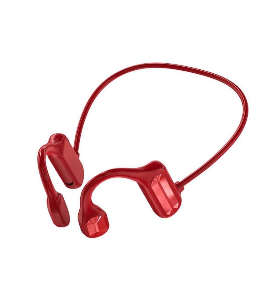 Casque Audio à Conduction Osseuse Bluetooth 5.2 Edition Alpine - Rouge