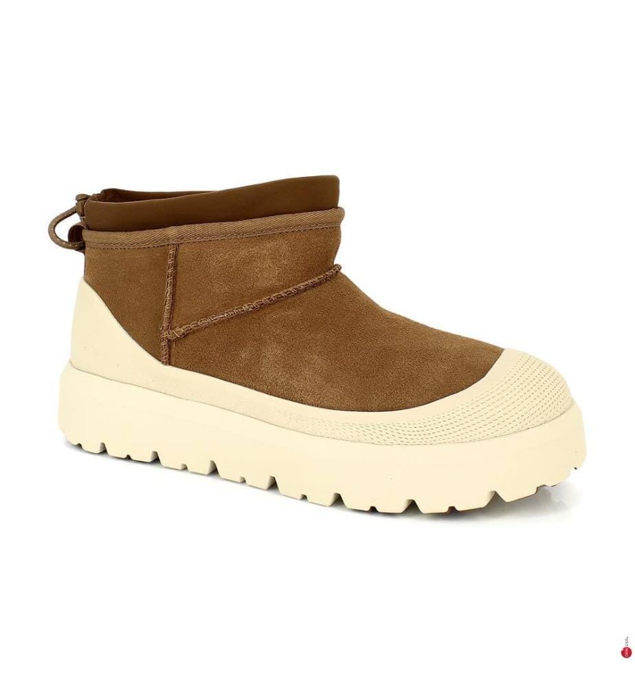 Classic Ultra Mini Weather Hybridstiefel - Kastanie
