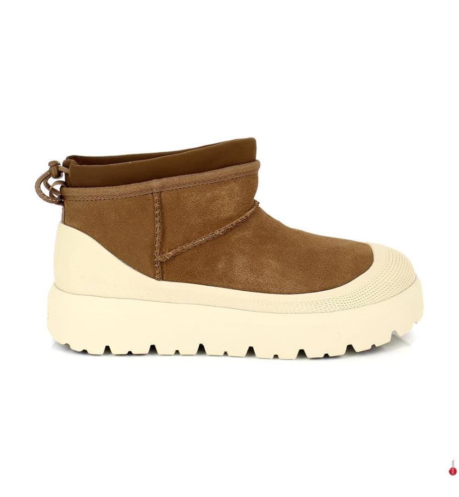 Classic Ultra Mini Weather Hybridstiefel - Kastanie