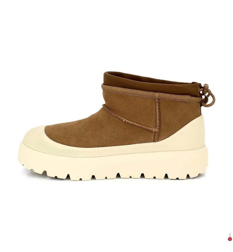 Classic Ultra Mini Weather Hybridstiefel - Kastanie