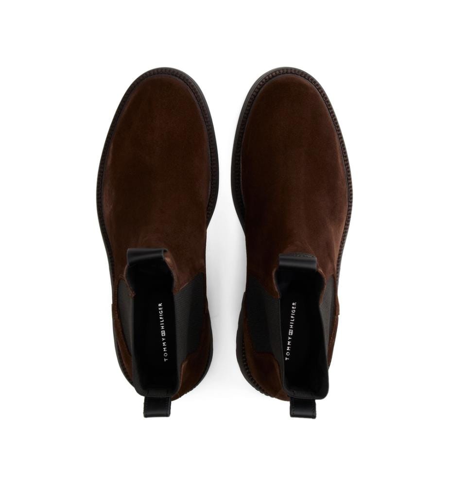 Bottes Chelsea légères en daim - Marron