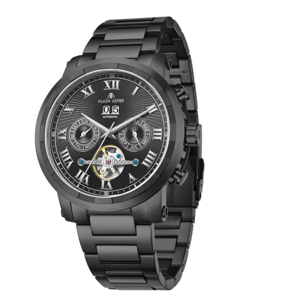 Automatische Armbanduhr Cyclone - Schwarz