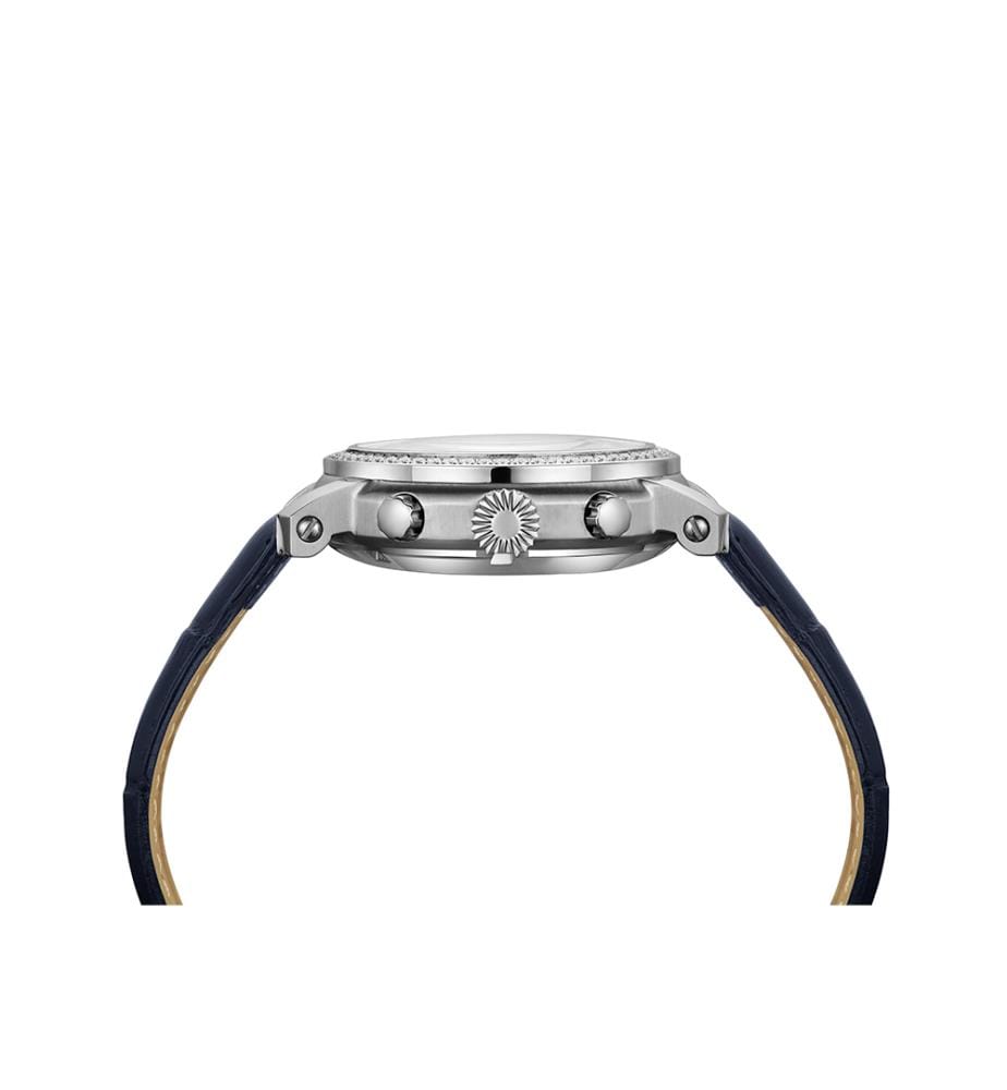 Automatische Armbanduhr Princesse aus Leder - Blau