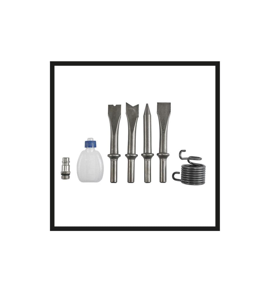 EINHELL - Marteaux burineurs à air comprimé TC-PC 45 Set y compris le galet à aiguilles