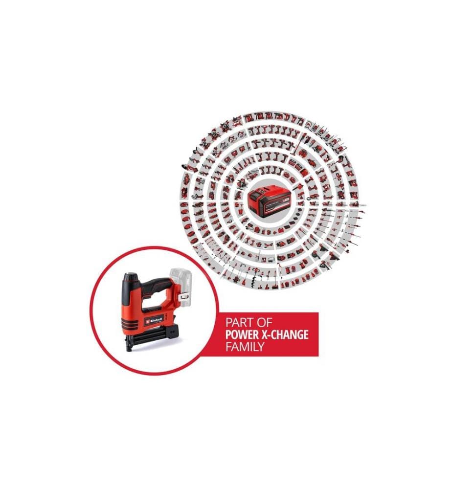 EINHELL - Cloueur à batterie TE-CN 18 Li – Solo