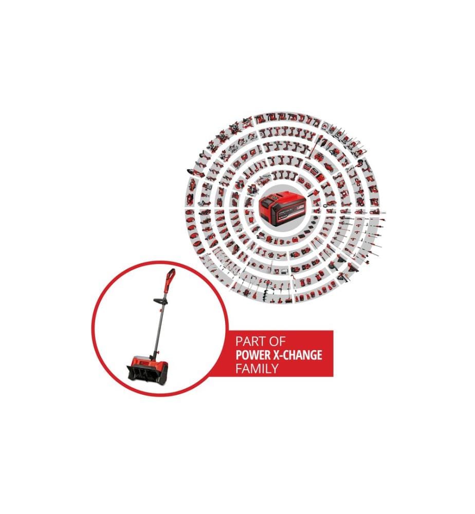 EINHELL - Akku-Schneefräse GE-ST 36/40 Li Solo