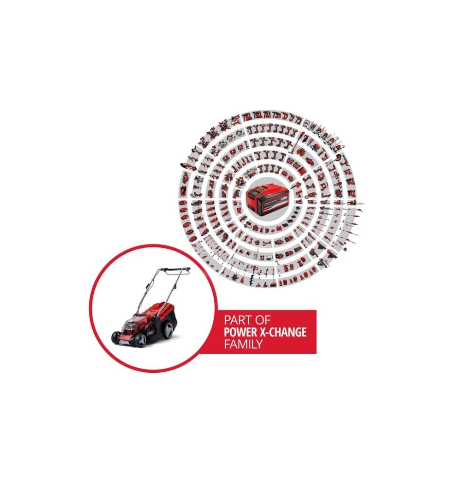 EINHELL - Akku-Rasenmäher GE-CM 36/36 Li (2 x 4.0 Ah)