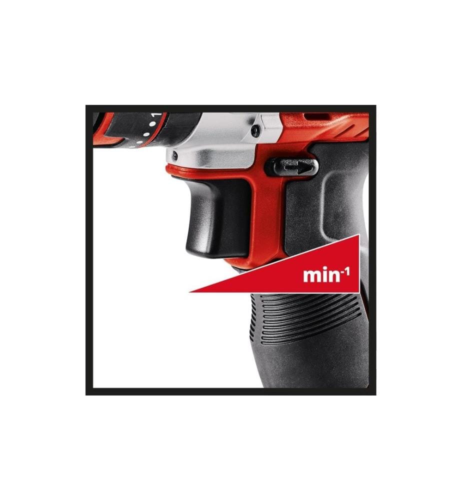 EINHELL - Perceuses à percussion sans fil TE-CD 12/1 Li-i 2x 2.0 Ah Kit