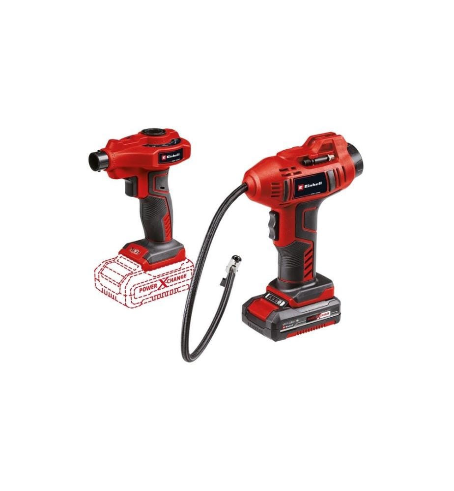 EINHELL - Akku-Kompressor CE-AP 18+CE-CC 18+2.0 Ah Kit